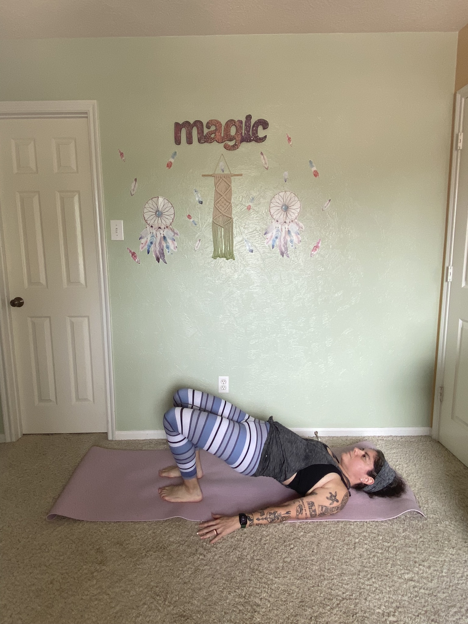 Setu Bandhasana (Bridge Pose)