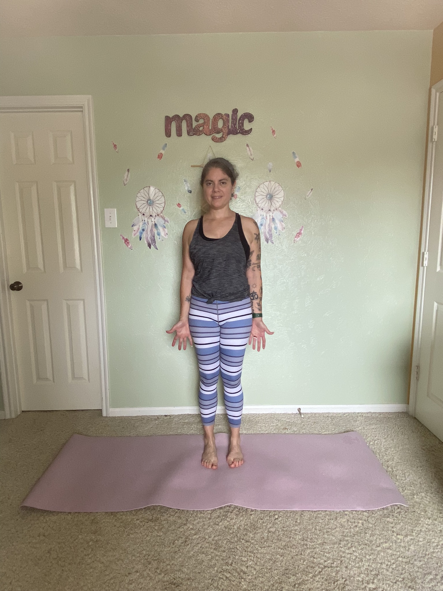 Tadasana (Mountain Pose) - Front