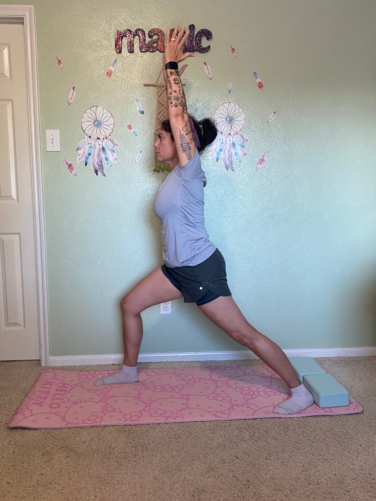 Warrior I (Virabhadrasana I)