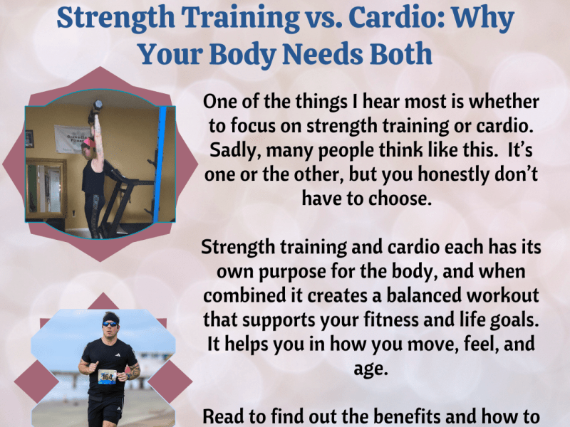 Strength Training vs. Cardio: Why Your Body Needs&nbsp;Both